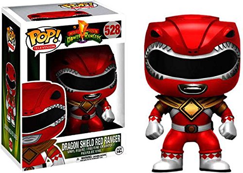 POP! Mighty Morphing Power Rangers - Red Ranger Dragon Shield