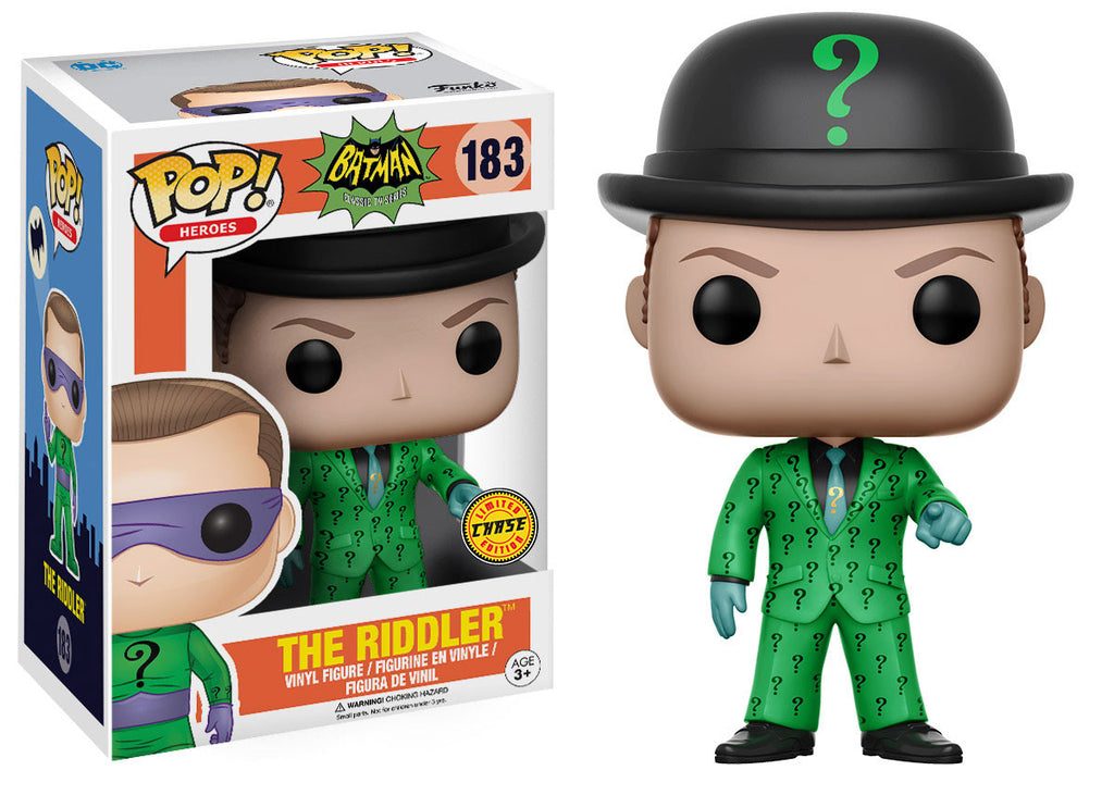 POP! Heroes - Batman Classic TV Series - The Riddler Chase *FREE SHIPPING*