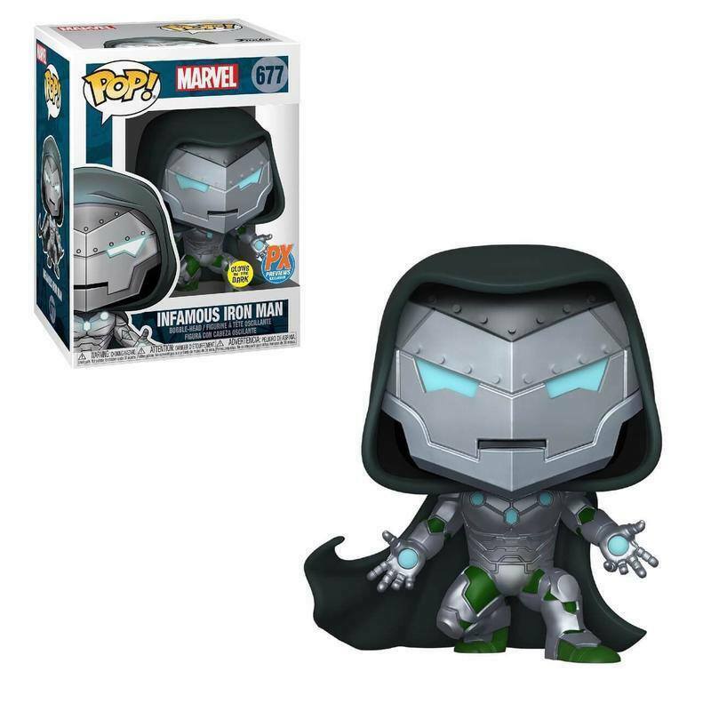 POP! Marvel - Infamous Iron Man (Glows In The Dark) LE30000 Halloween Comic Fest PX Exclusive