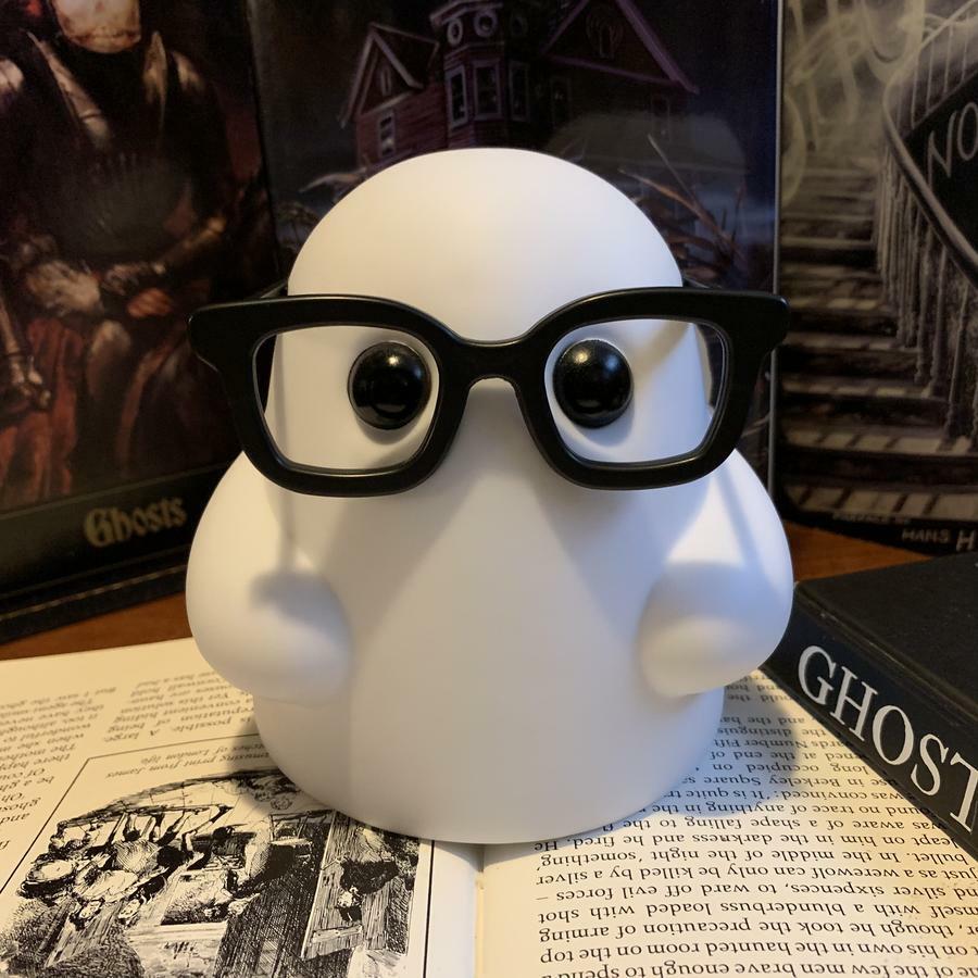 Bimtoy Tiny Ghost Nerdy Glasses Limited Edition Reis O'Brien