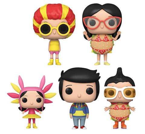 Funko Animation: Pop! Bobs Burgers (Set of 5)