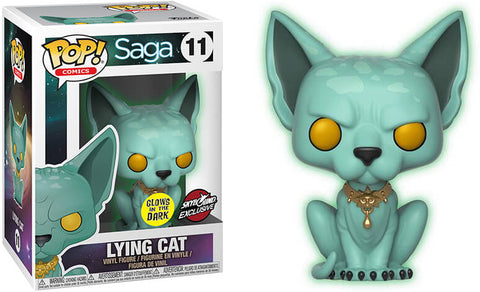 POP! Comics - Saga - Lying Cat Glows In The Dark - Skybound Exclusive
