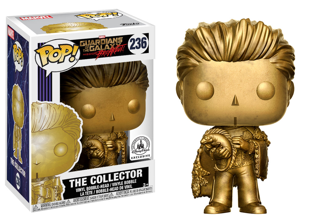 POP! Marvel - Guardians Of The Galaxy - The Collector Gold - Disney Exclusive