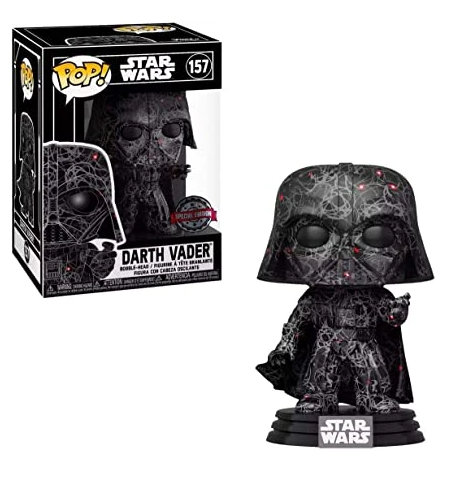 POP! Star Wars x Futura - Darth Vader Special Edition with POP! Stack Protector