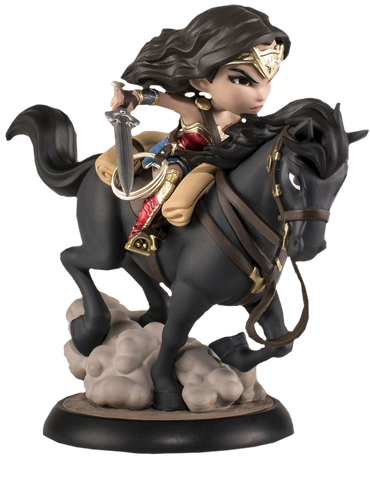 Quantum Mechanix Q-Fig Max DC Comics Wonder Woman "Rides Into Battle" Vinyl Figure