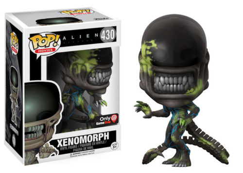 Funko POP Alien Covenant Xenomorph Bloody Splattered Gamestop Exclusive